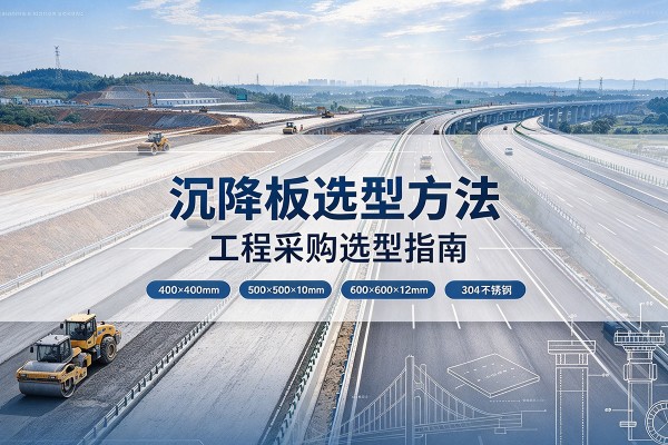 浑南沉降板选择方法
