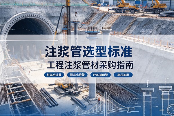 浑南注浆管选型标准