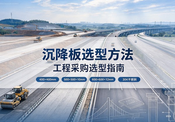 浑南沉降板选择方法